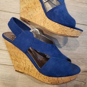Carlos Wedges in Navy
